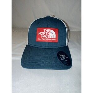 North Face Hat, SnapBack, NWT, Mudder Trucker Hat, Blue/white